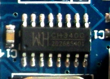 CH340 USB-to-serial converter